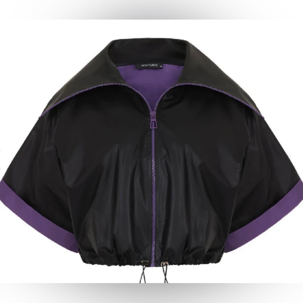 NOCTURNE WIDE COLLAR JACKET